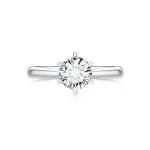Elegant Solitaire Diamond Ring