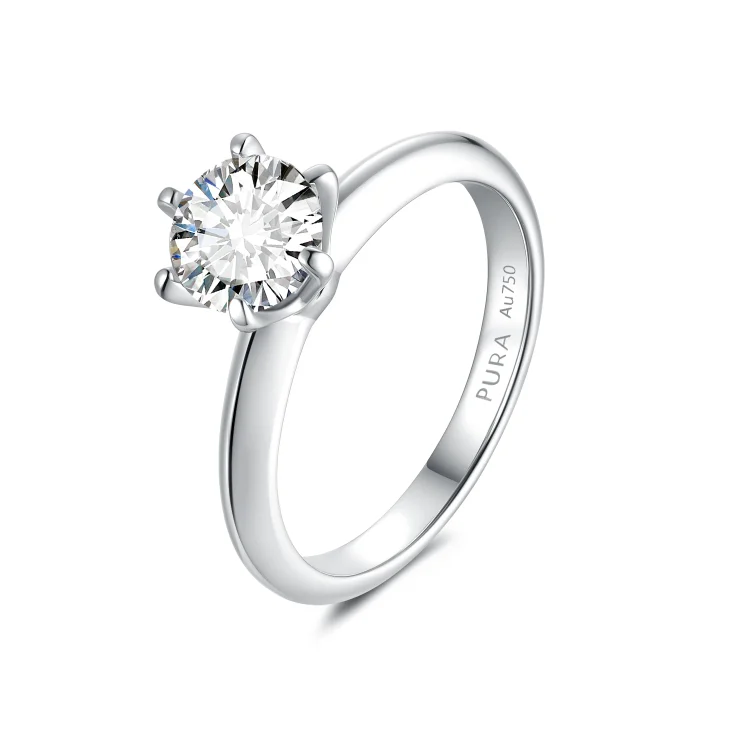 Pure Radiance Solitaire Ring