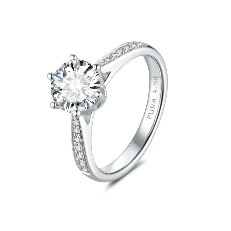 lab grown diamond ring