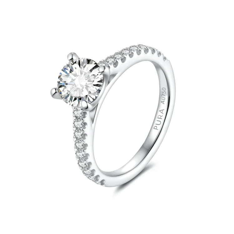 lab grown diamond ring