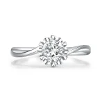 Elegant Solitaire Diamond Ring