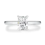Radiant Cut Solitaire Ring