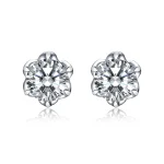 Floral Diamond Earring