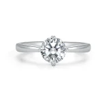 Elegant Solitaire Diamond Ring