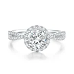 Luxe Halo Twist Ring